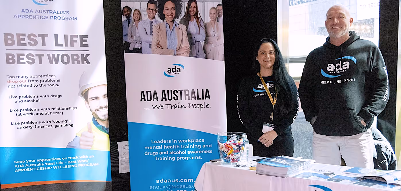 ADA Australia team at an event
