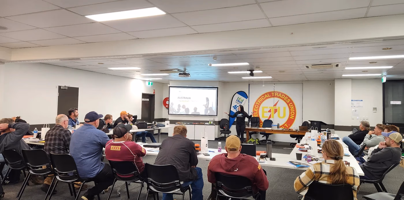 ADA Australia training session in progress